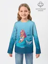 Детский лонгслив / Mermaid | Русалка | Русалочка