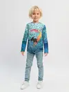 Детский лонгслив / Русалка | Подводный мир