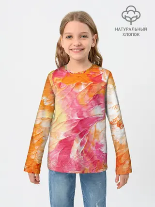 Детский лонгслив / Яркая | Bright colors