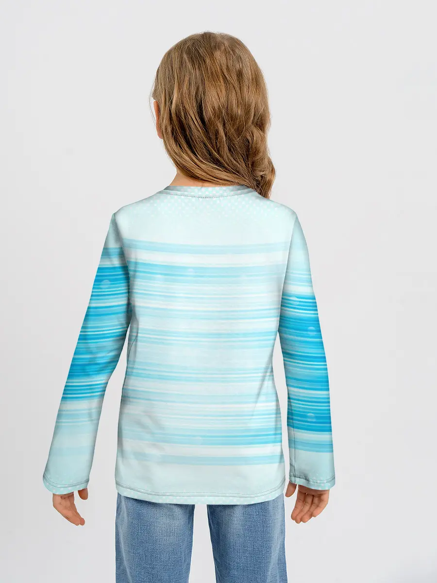 Детский лонгслив / Медузы