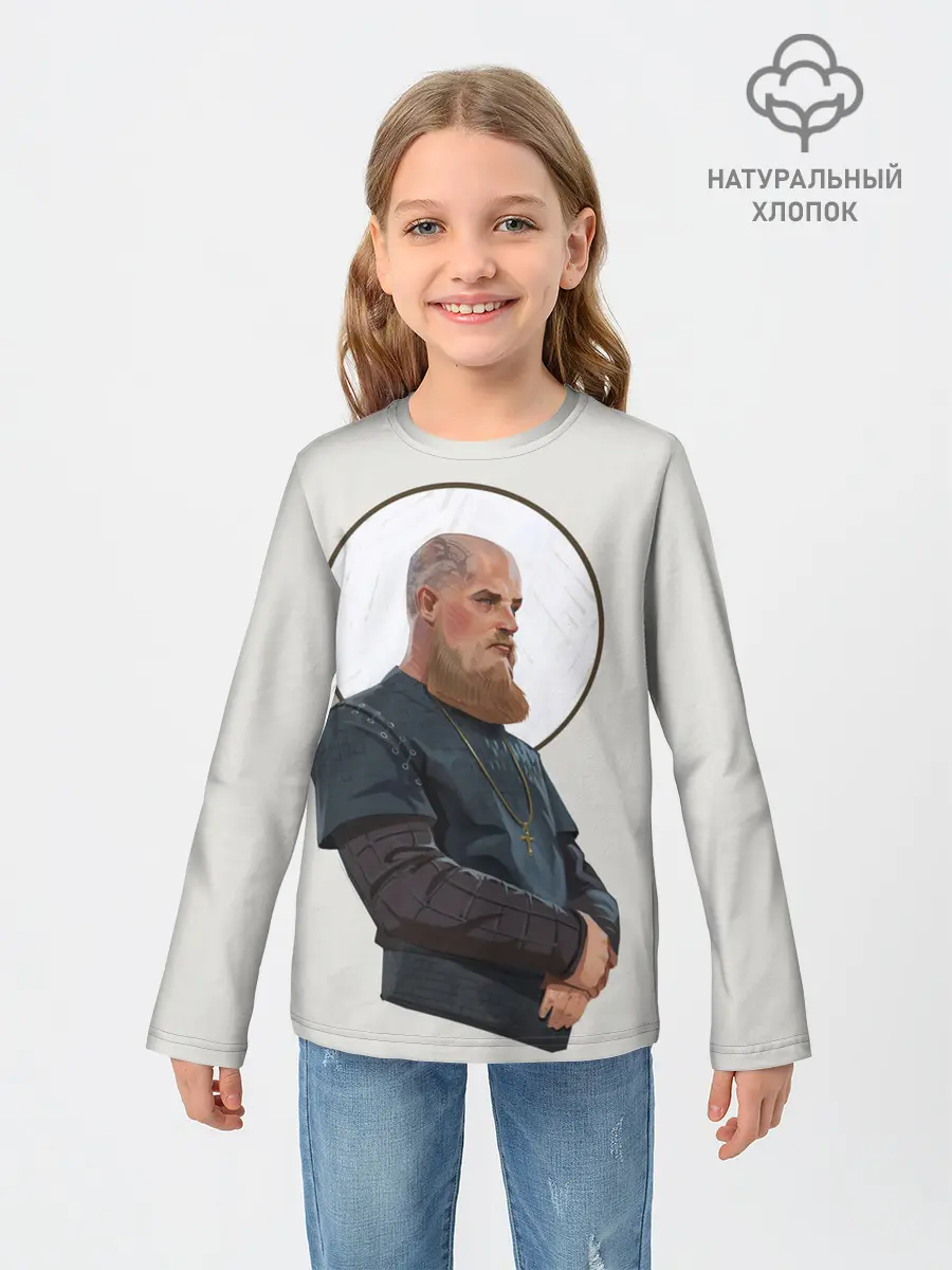 Детский лонгслив / Ragnarr Saint