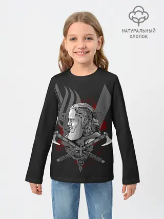 Детский лонгслив / Vikings Art