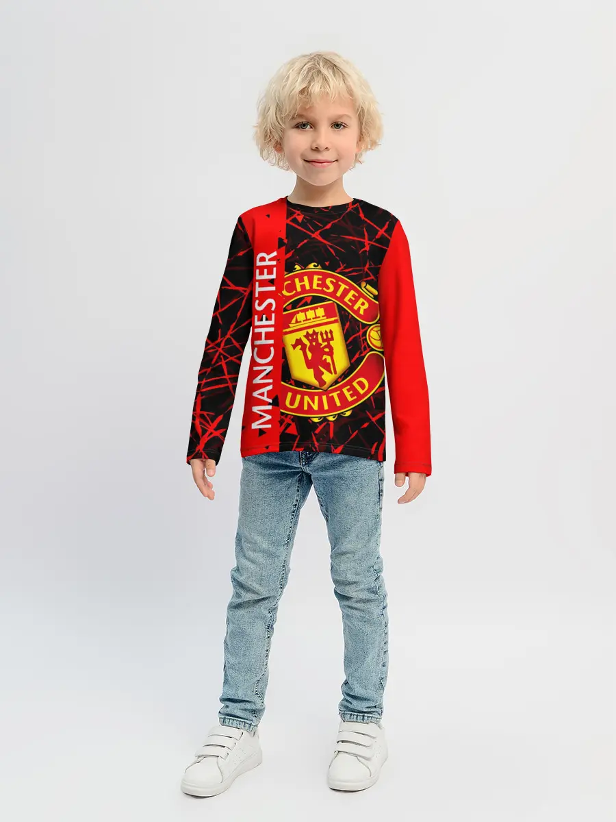 Детский лонгслив / МАНЧЕСТЕР / MANCHESTER UNITED