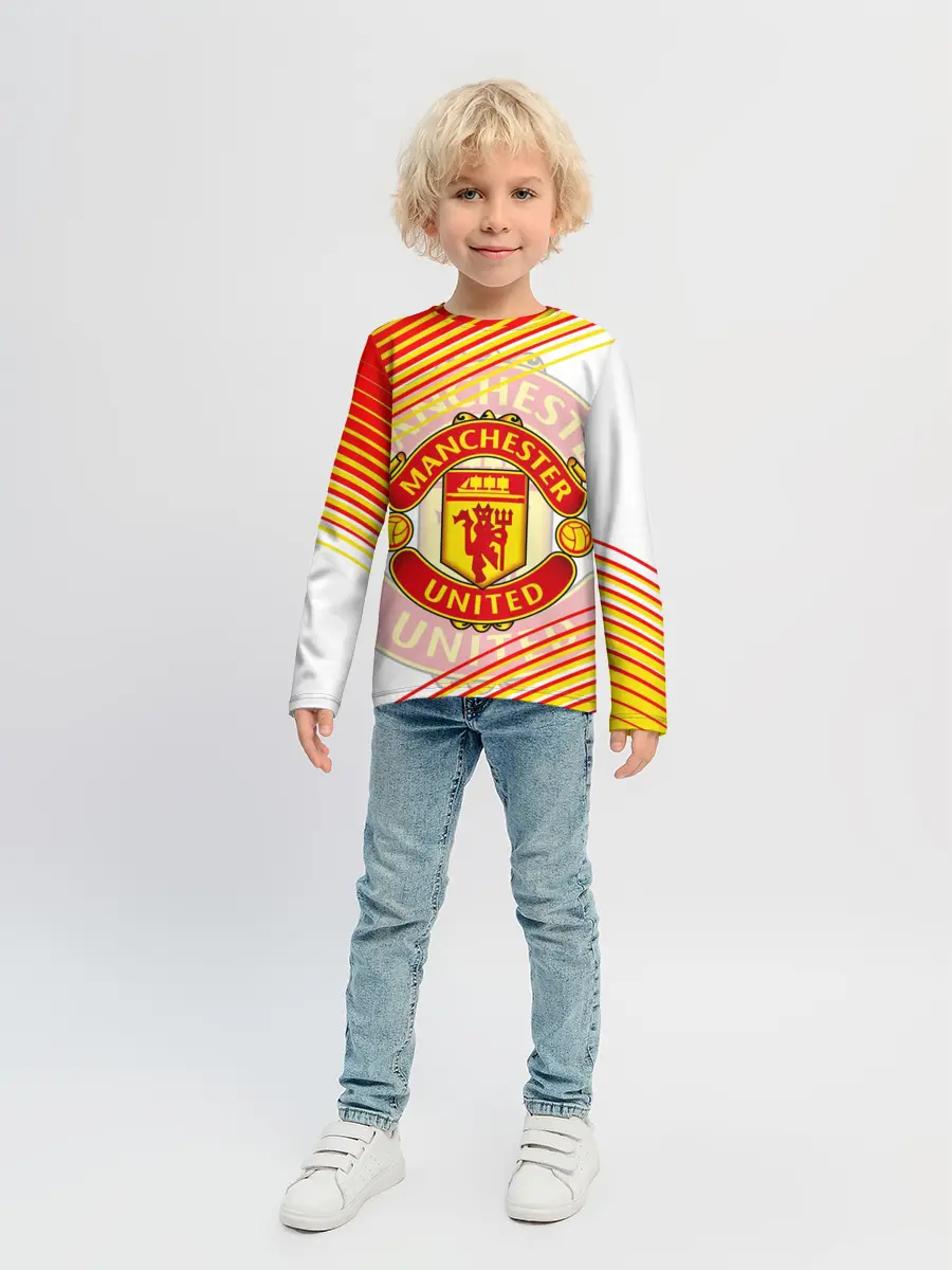 Детский лонгслив / МАНЧЕСТЕР / MANCHESTER / SPORT
