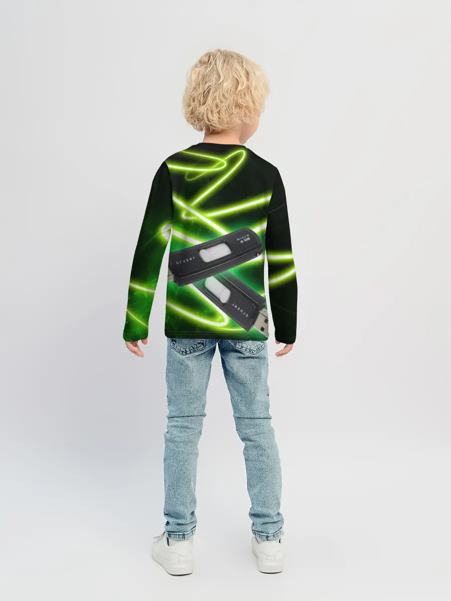 Детский лонгслив / Флешка