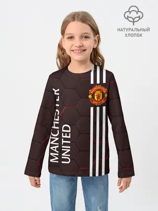 Детский лонгслив / МАНЧЕСТЕР / MANCHESTER / ПЛИТЫ