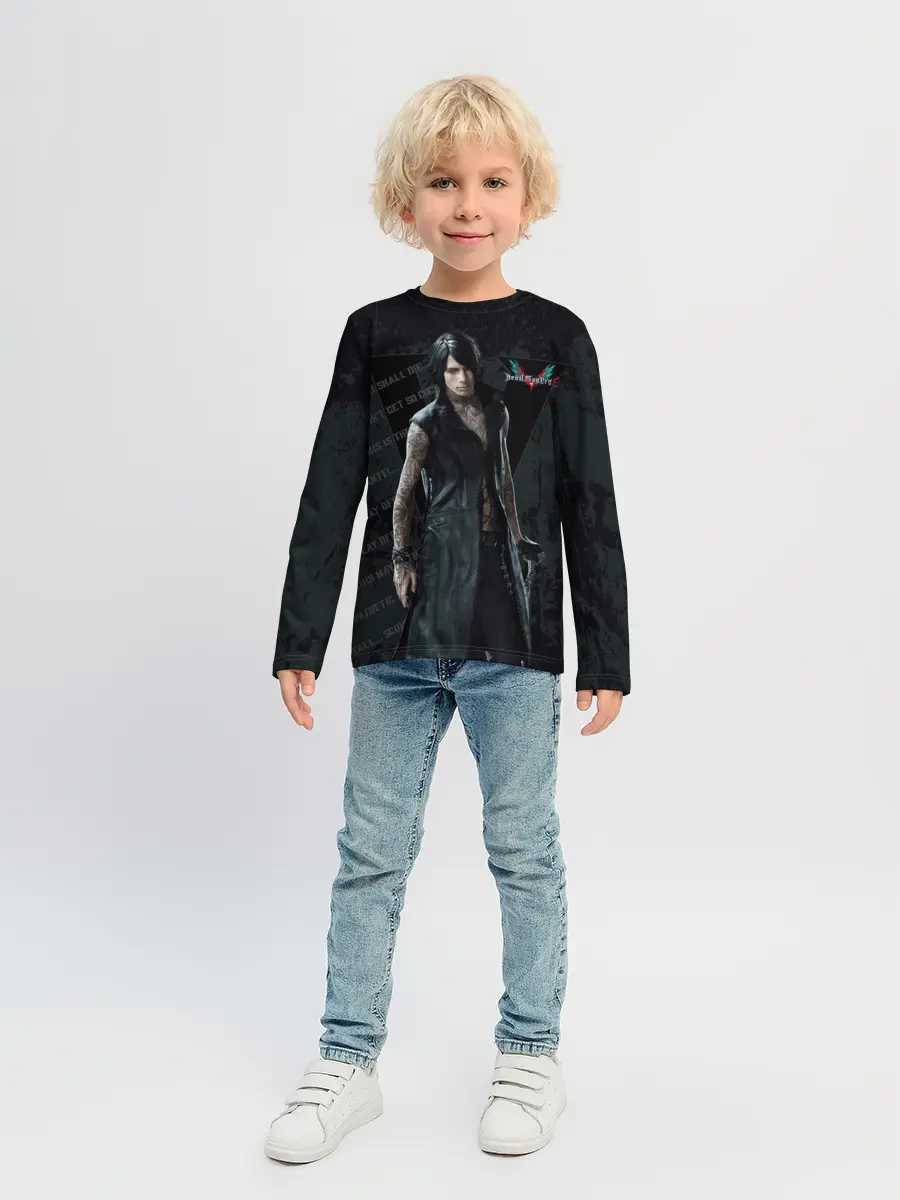 Детский лонгслив / V in DMC