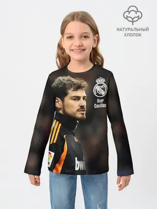 Детский лонгслив / Икер Касильяс