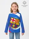 Детский лонгслив / FC BARCELONA / ФК БАРСЕЛОНА