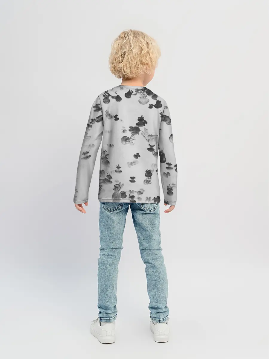 Детский лонгслив / Медузы