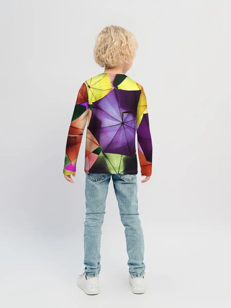 Детский лонгслив / Umbrellas