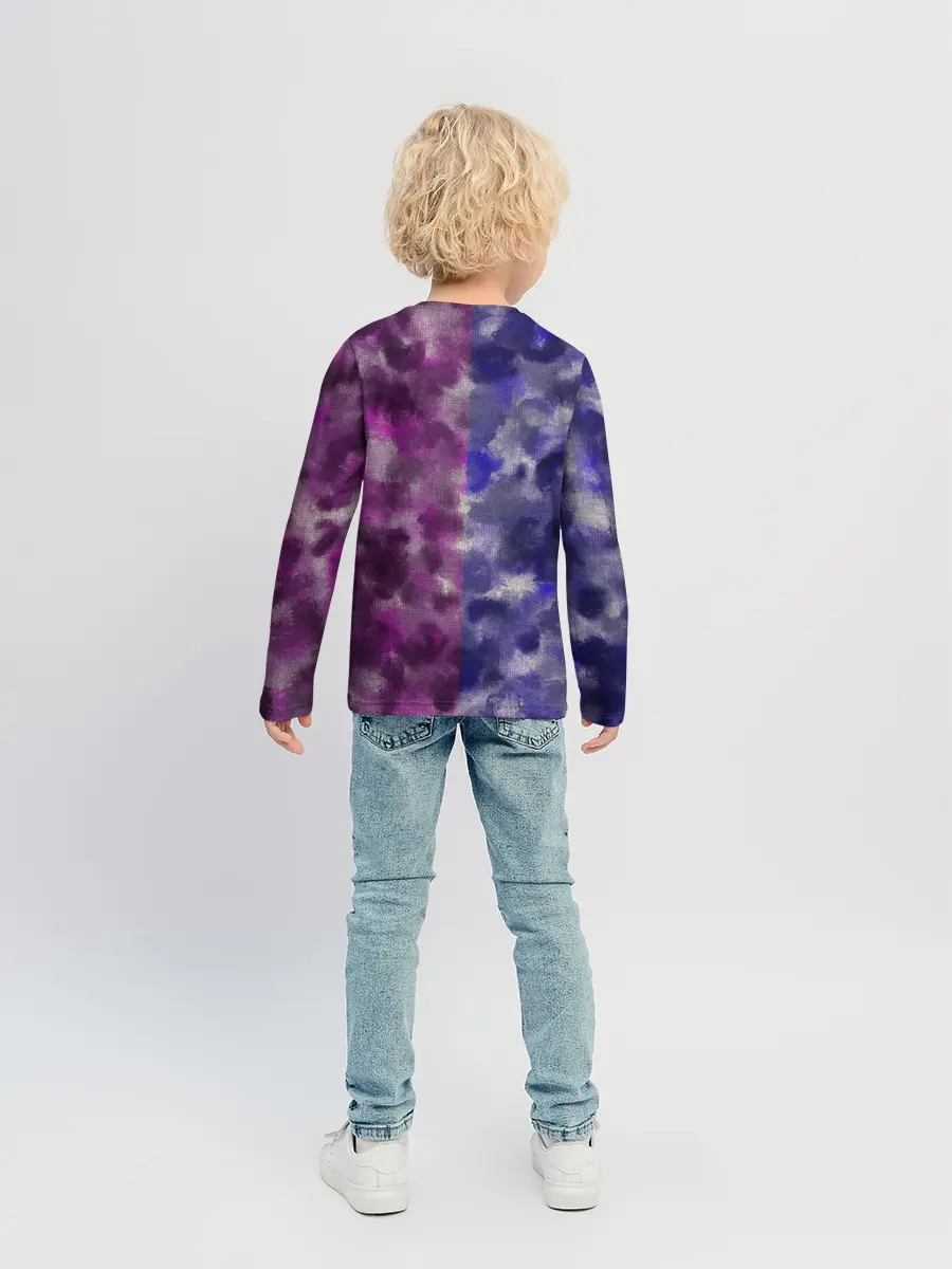Детский лонгслив / Sides Camouflage
