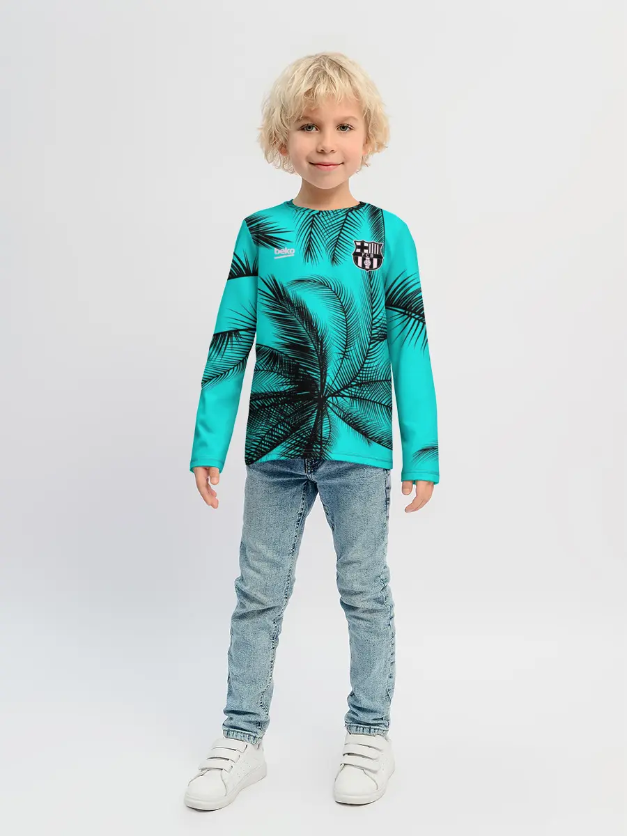 Детский лонгслив / FC Barcelona | Pre-Match