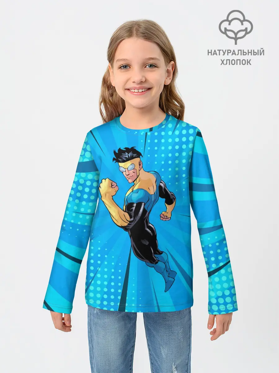 Детский лонгслив / Неуязвимый Марк Грэйсон