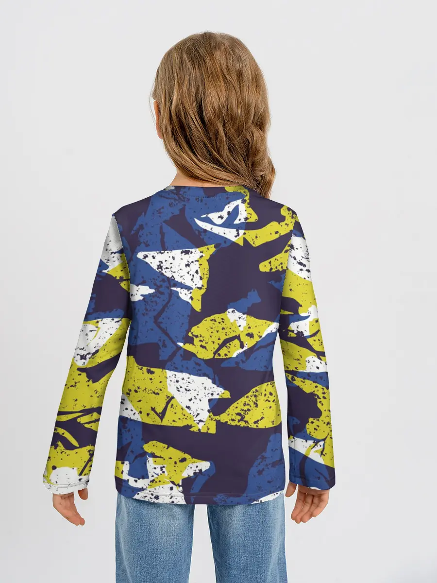 Детский лонгслив / Пятна