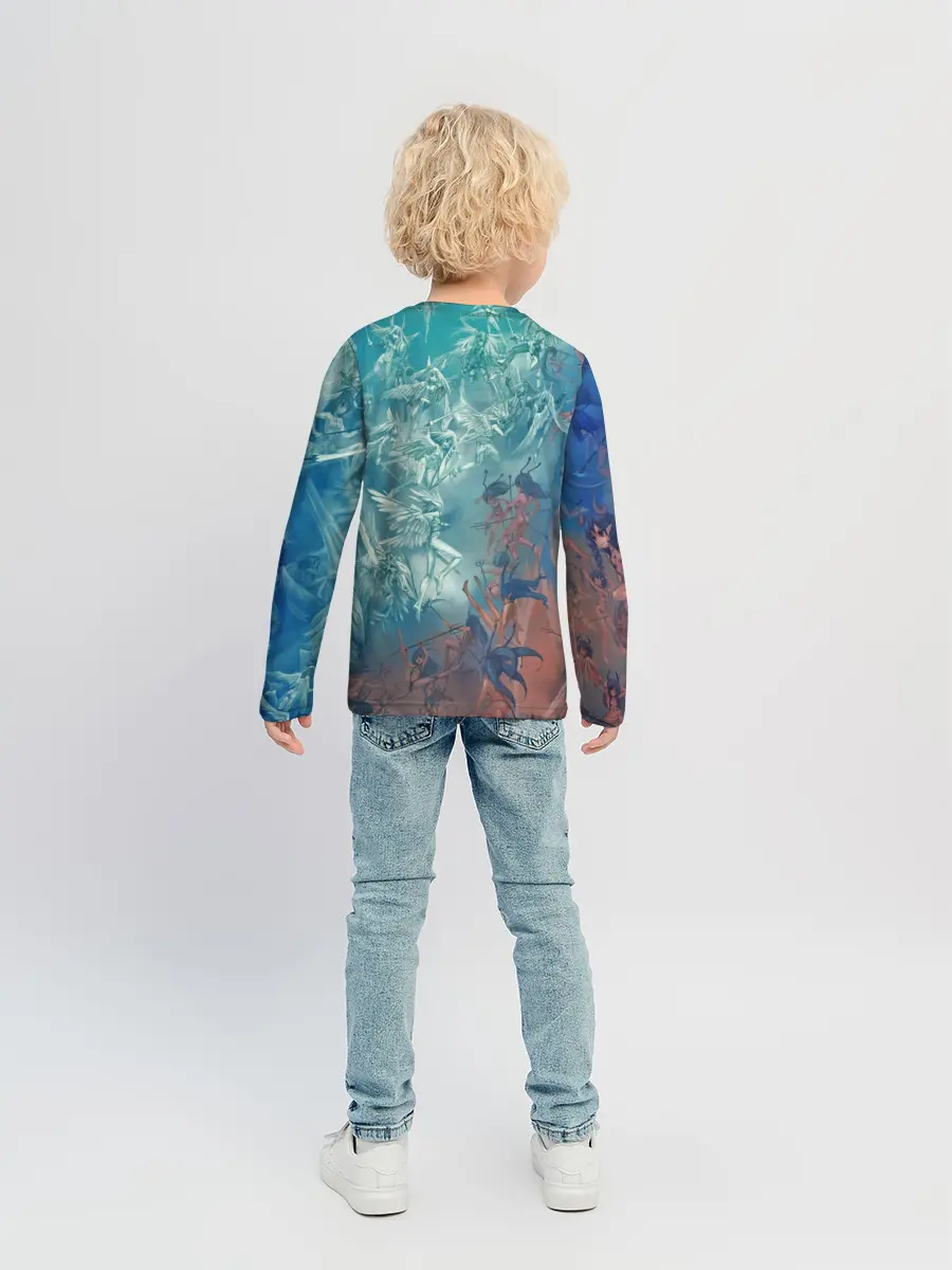 Детский лонгслив / Ангелы и Демоны