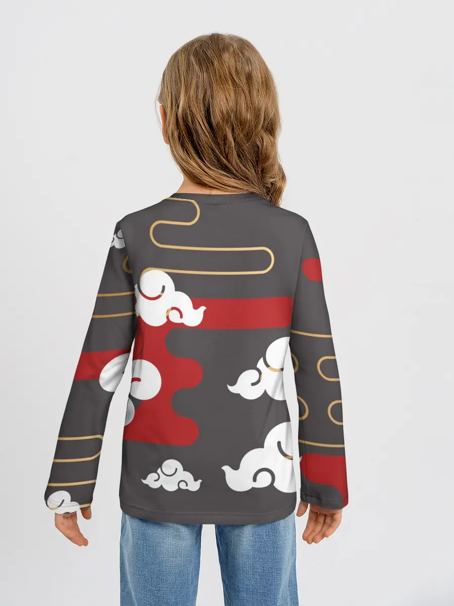 Детский лонгслив / Ниндзя. Япония