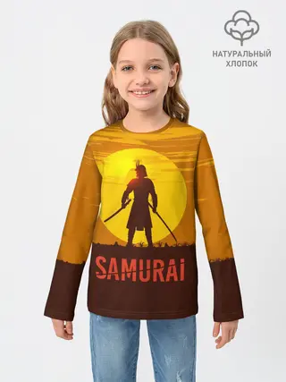 Детский лонгслив / САМУРАЙ