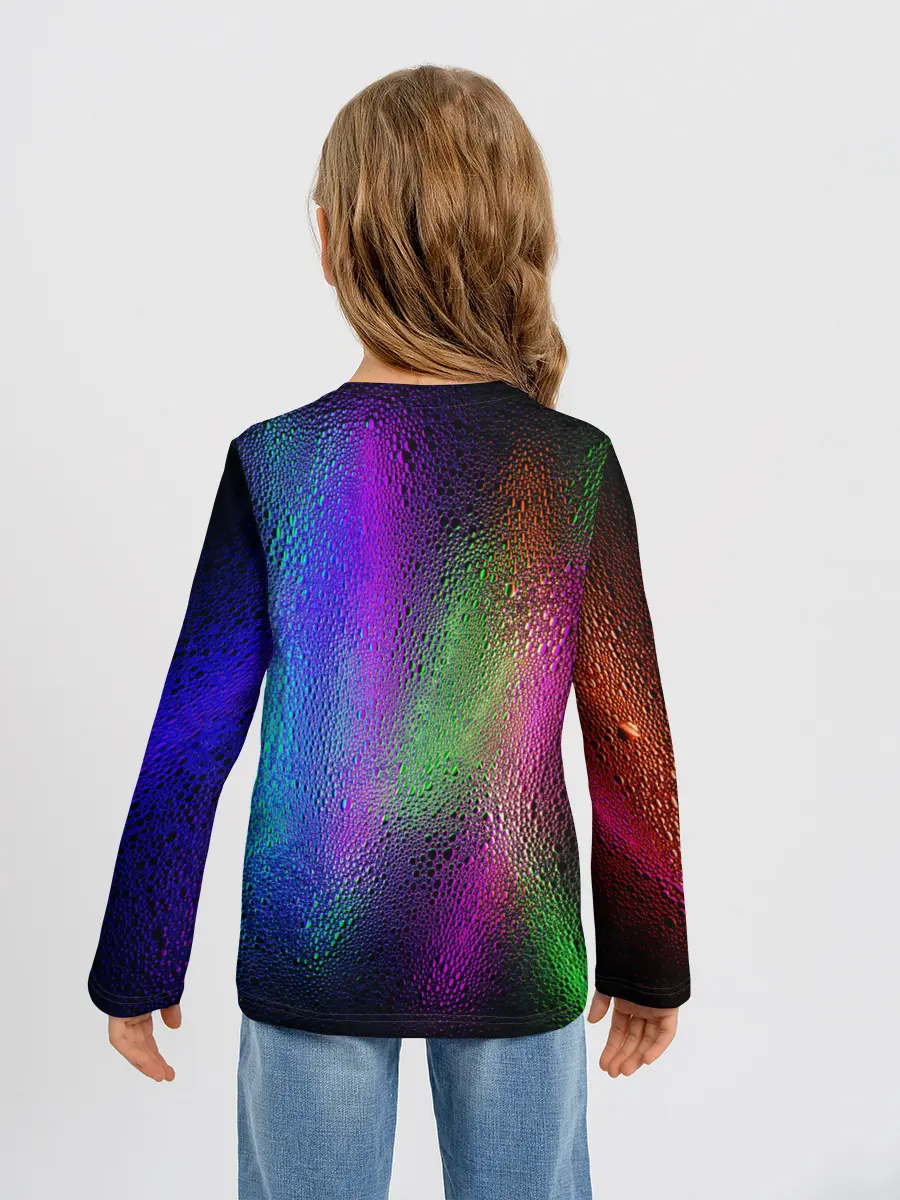 Детский лонгслив / Neon Lights