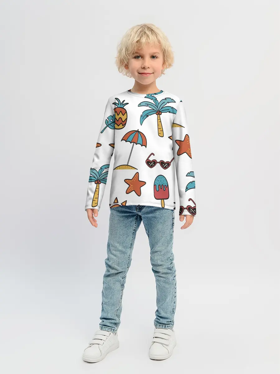 Детский лонгслив / На отдыхе