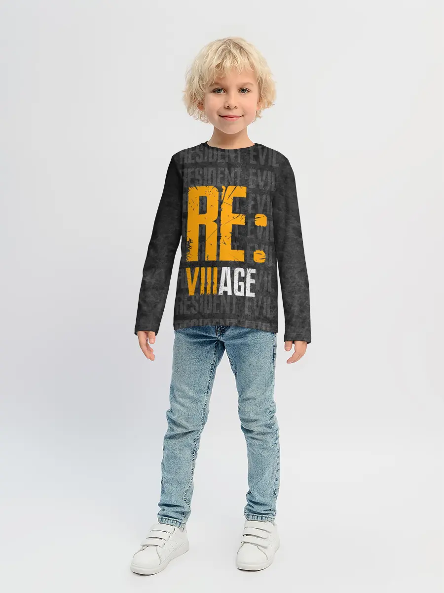 Детский лонгслив / RE VILLAGE | ДЕРЕВНЯ ОБИТЕЛЬ ЗЛА