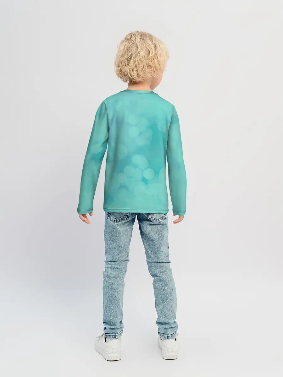 Детский лонгслив / Золотые рыбки