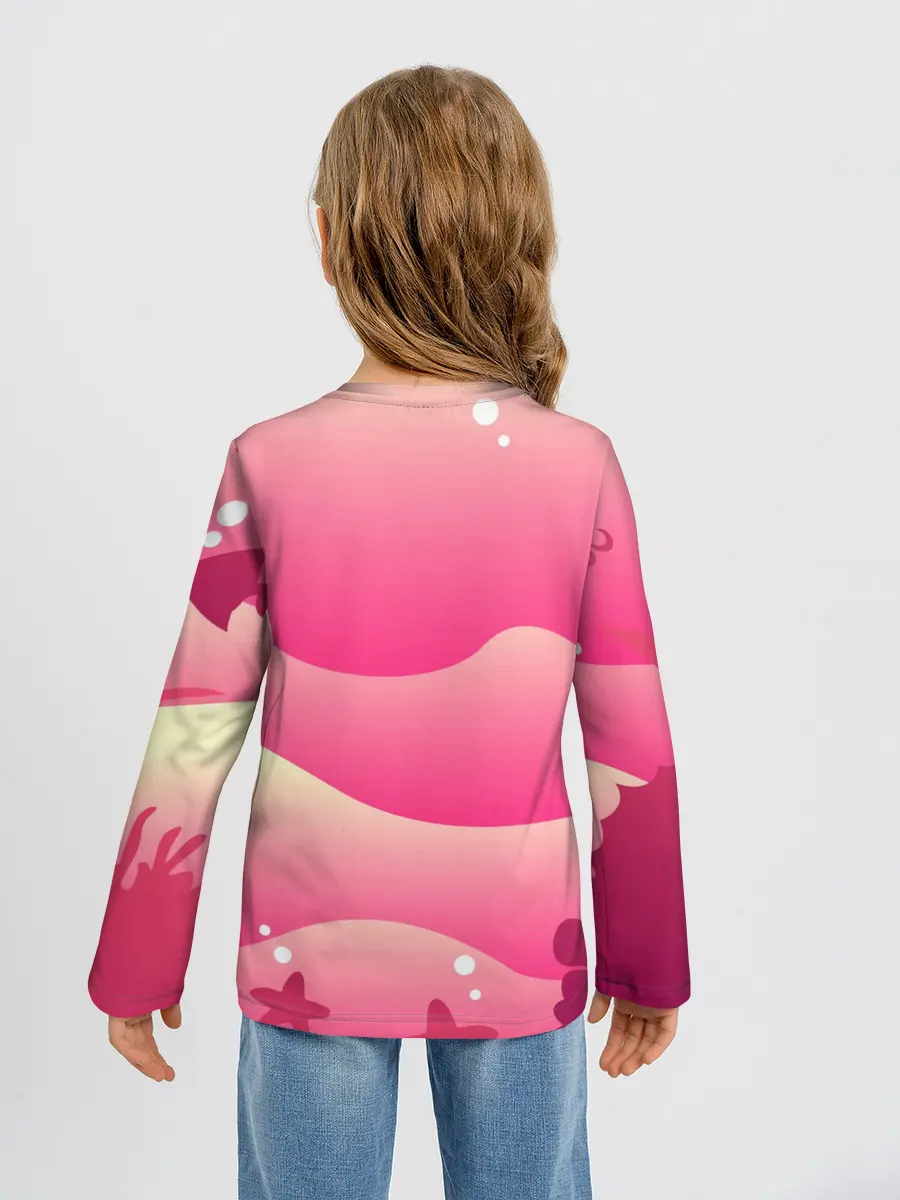 Детский лонгслив / Русалка