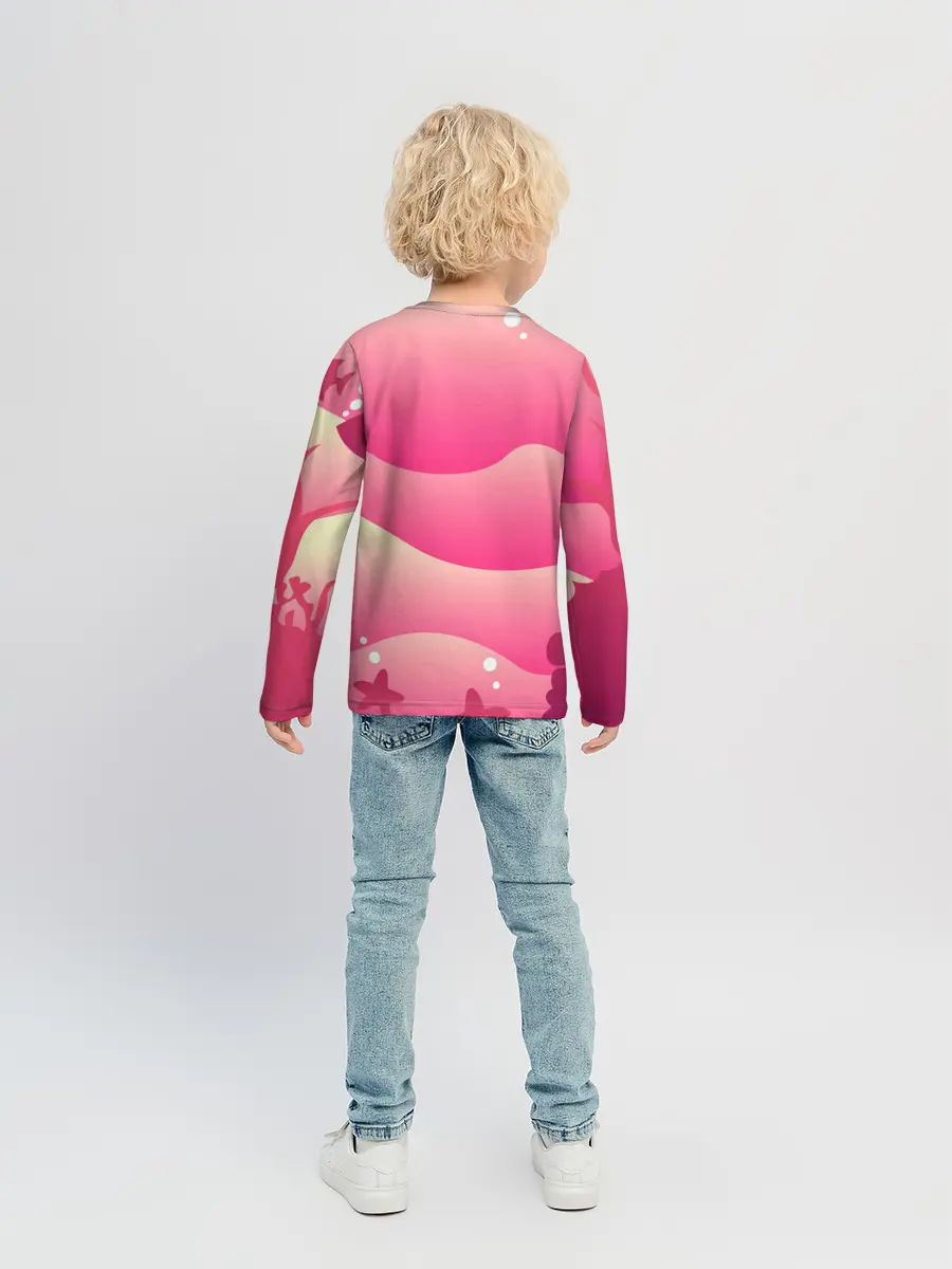 Детский лонгслив / Русалка