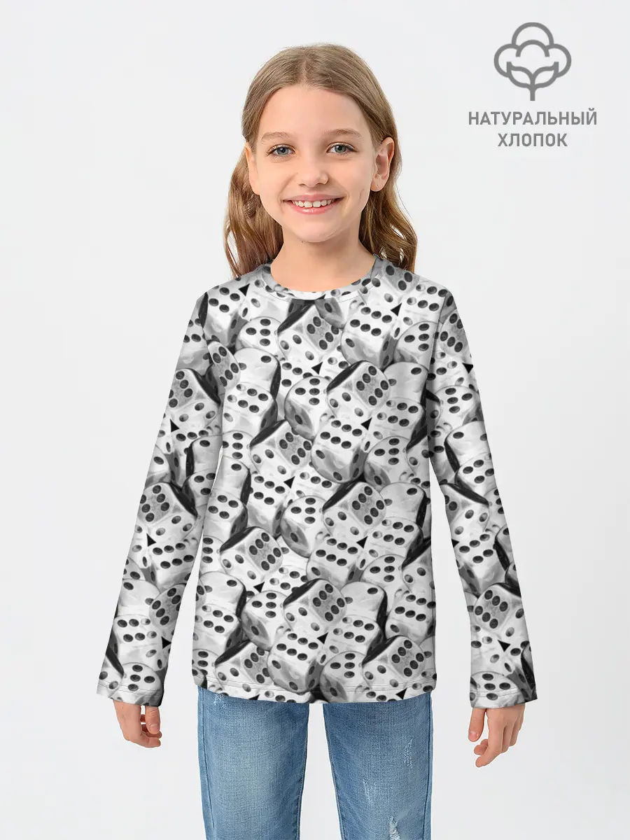 Детский лонгслив / Игральные Кости