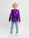 Детский лонгслив / Неоновый Дым