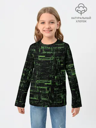 Детский лонгслив / Схема