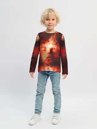 Детский лонгслив / Озарение
