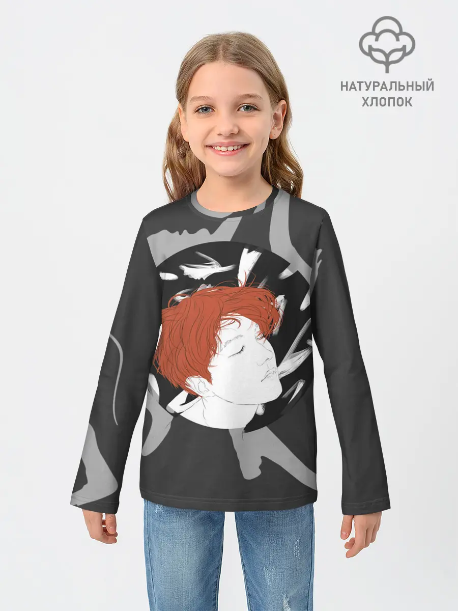 Детский лонгслив / BTS Style