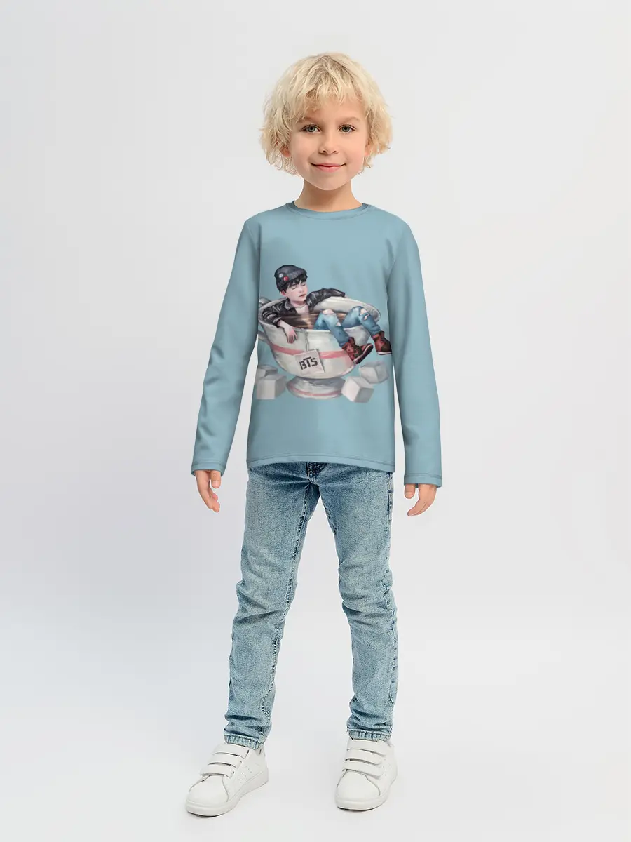 Детский лонгслив / BTS in cup
