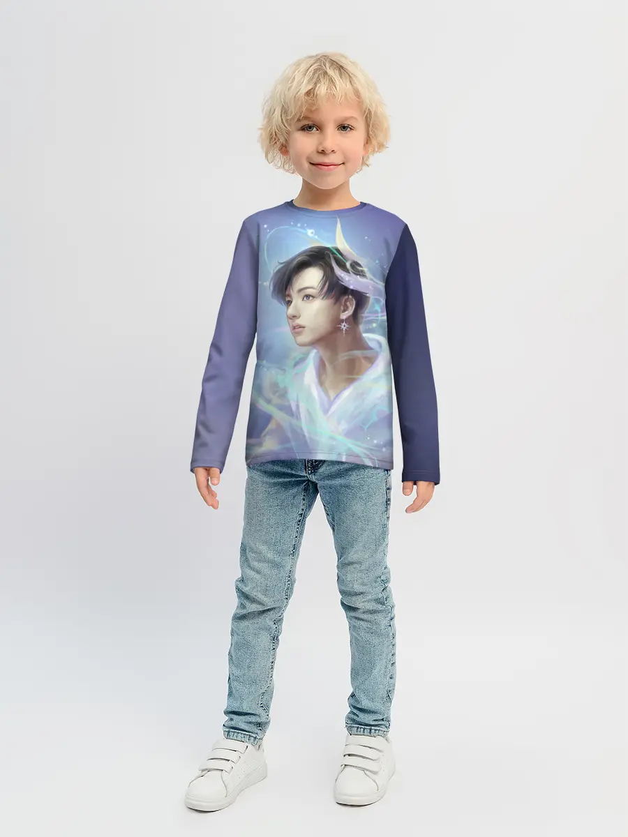 Детский лонгслив / Jeon BTS