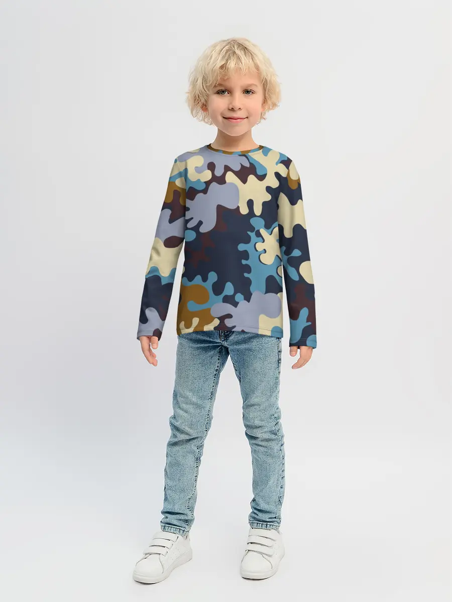 Детский лонгслив / Облака