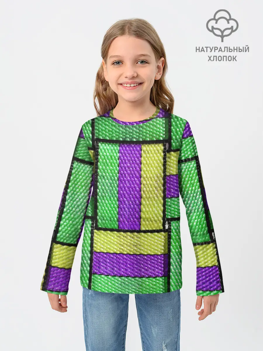 Детский лонгслив / Цветные Ремешки