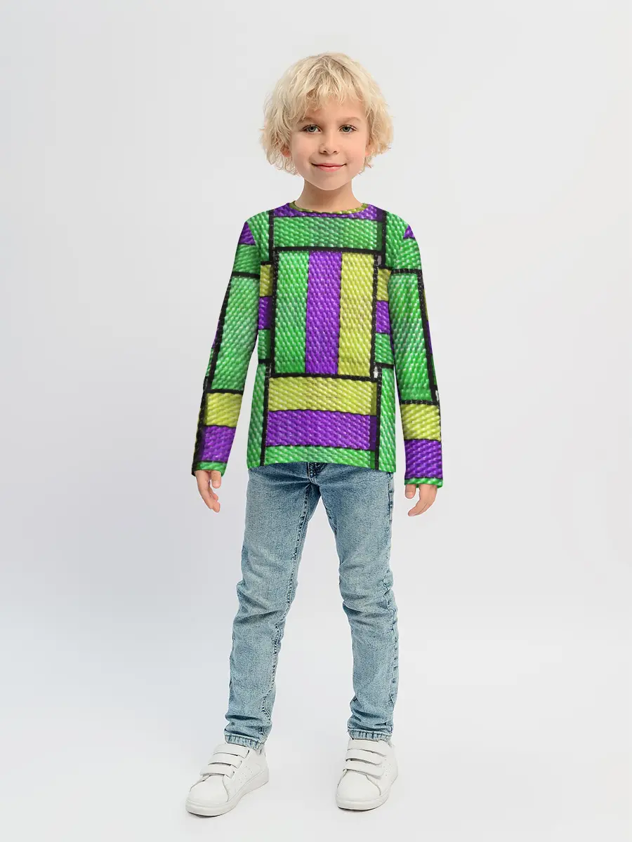 Детский лонгслив / Цветные Ремешки