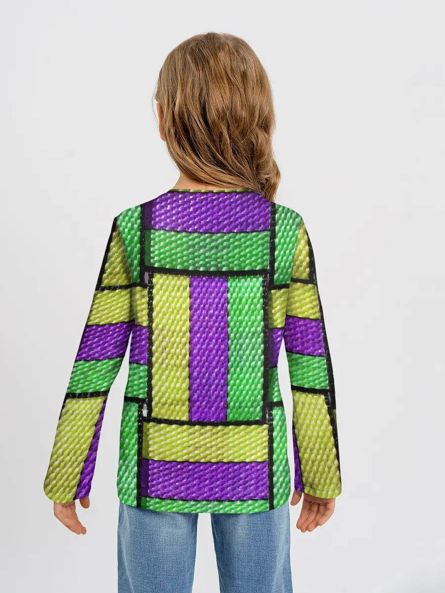 Детский лонгслив / Цветные Ремешки