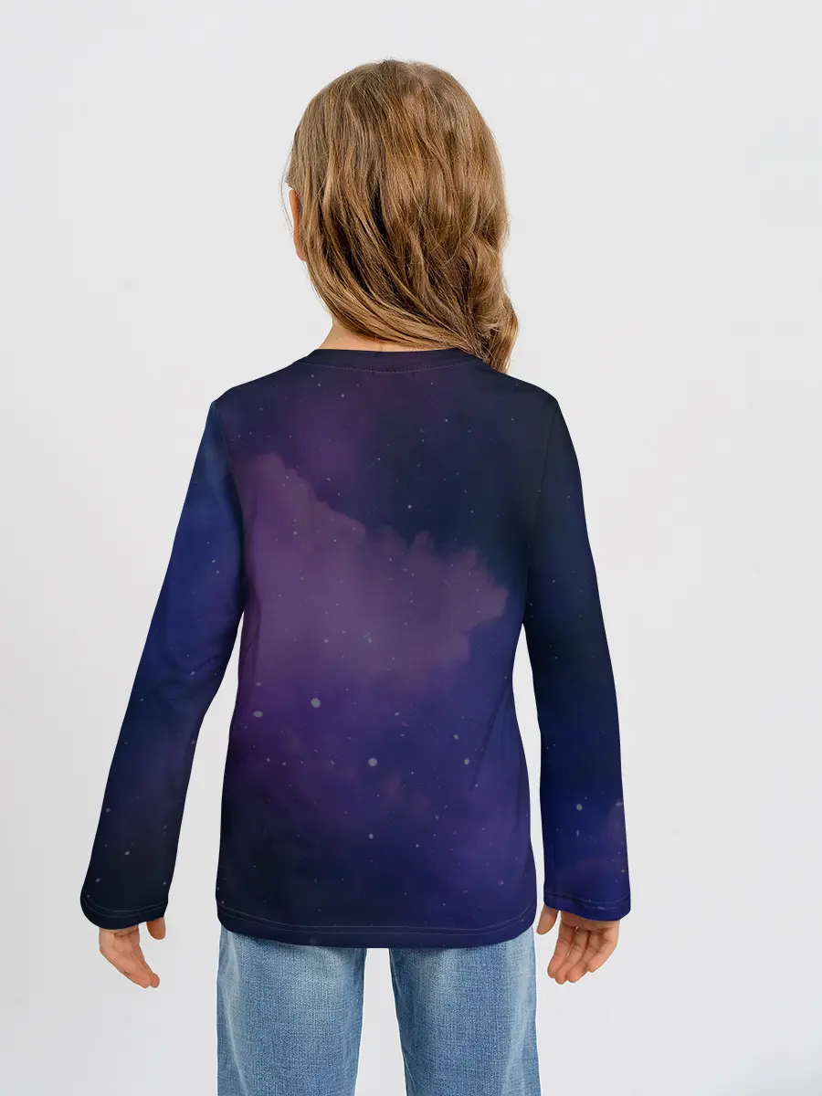 Детский лонгслив / косатка