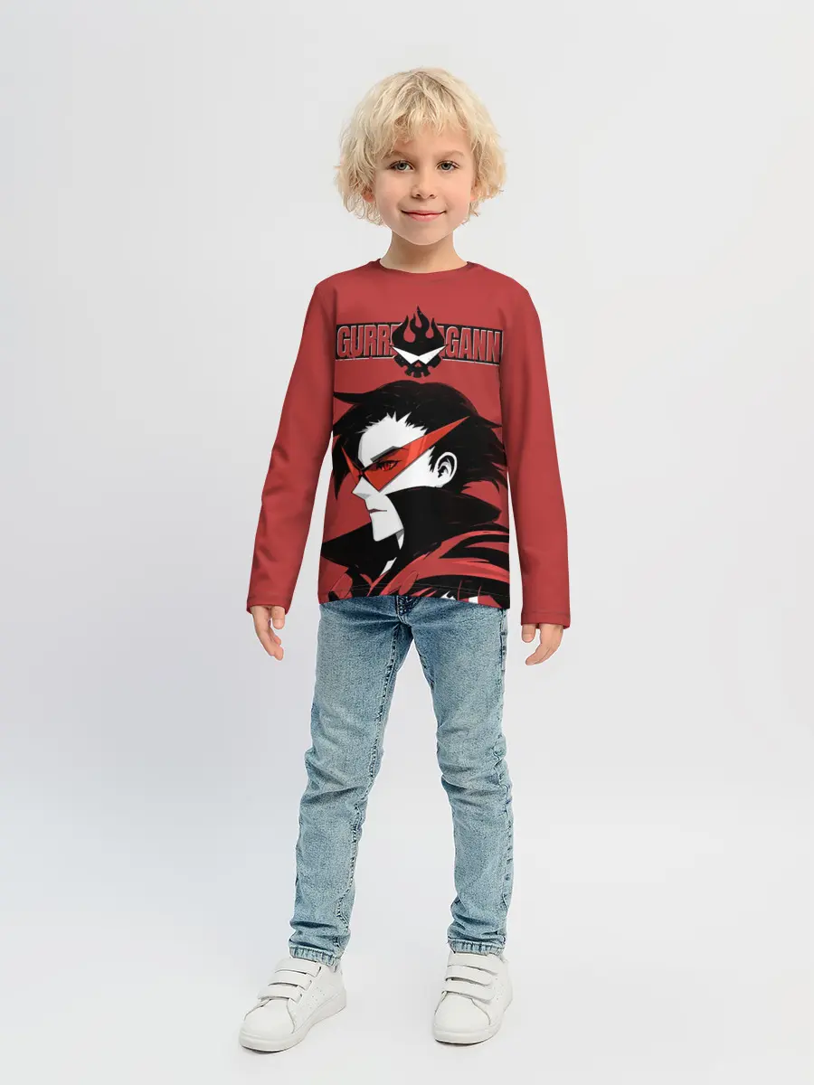 Детский лонгслив / Гуррен Лаганн