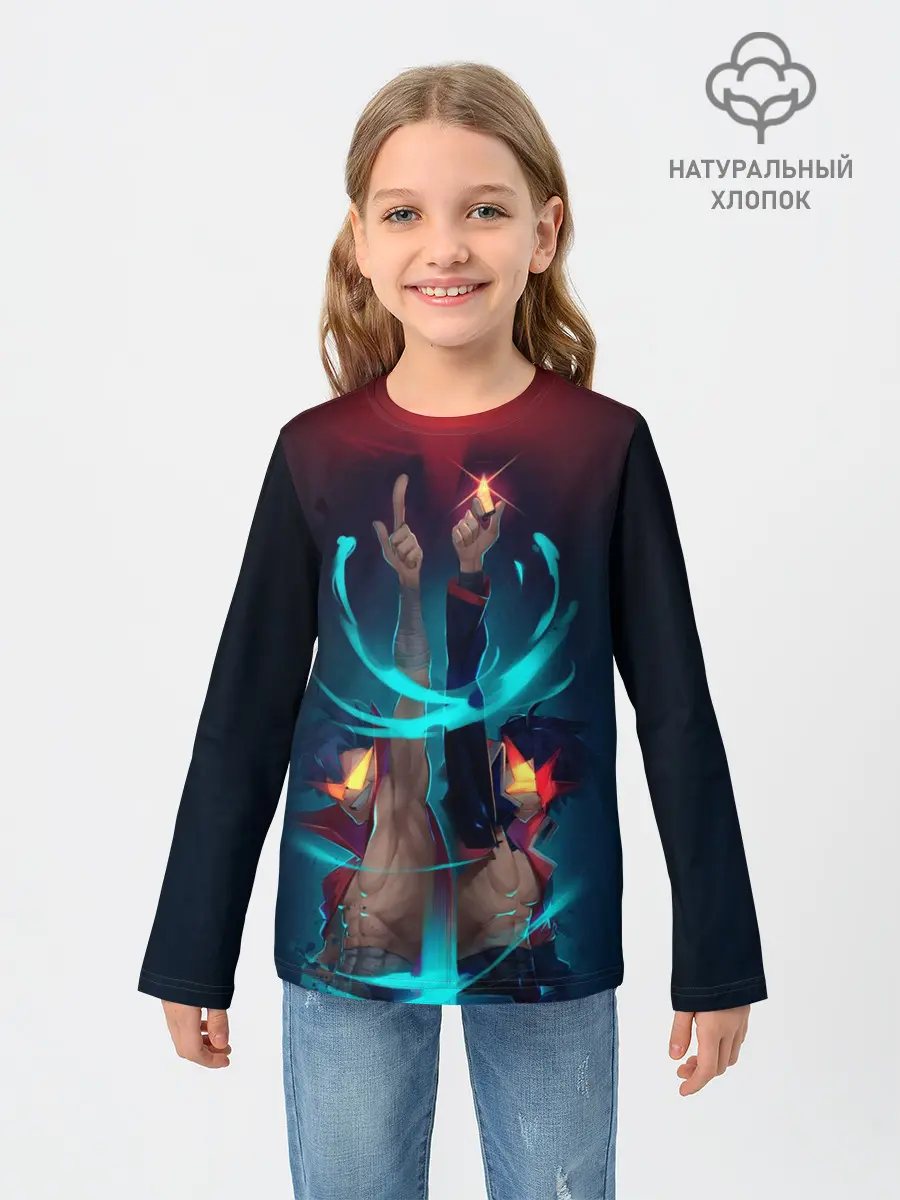 Детский лонгслив / Kamina & Simon