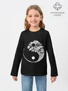 Детский лонгслив / Yin and Yang. Bonsai Tree