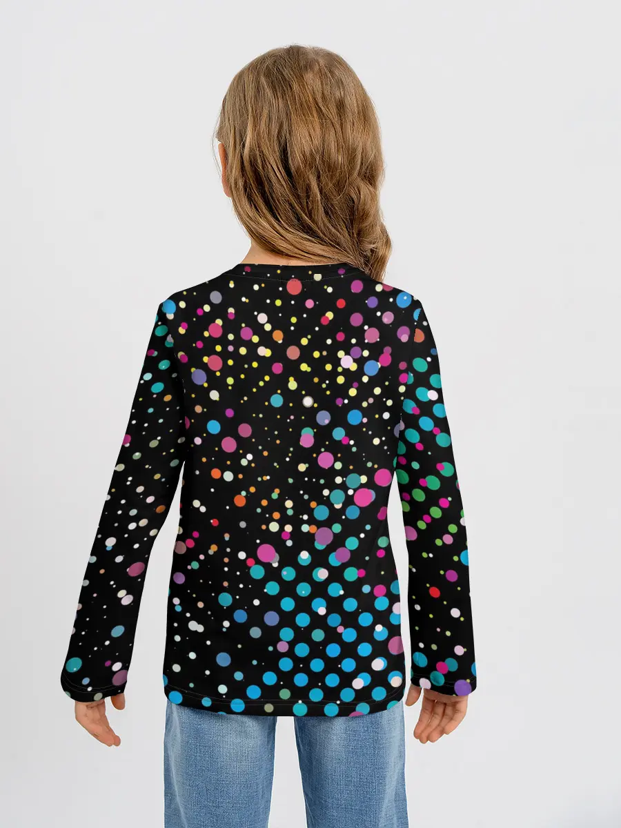 Детский лонгслив / Прямо в сердце