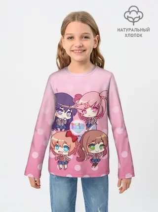 Детский лонгслив / DOKI DOKI LITERATURE CLUB