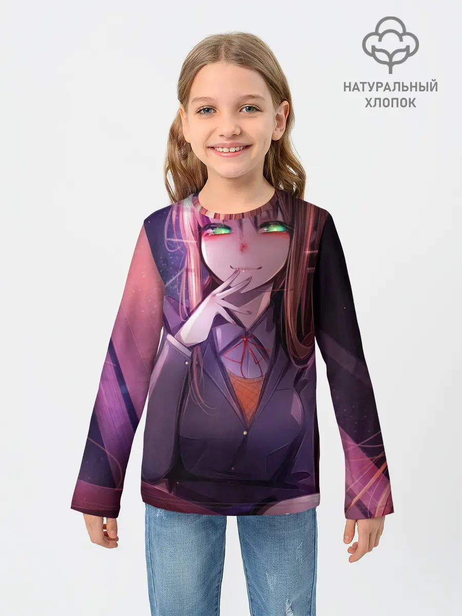 Детский лонгслив / Monika Doki Doki