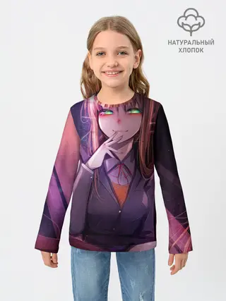 Детский лонгслив / Monika Doki Doki