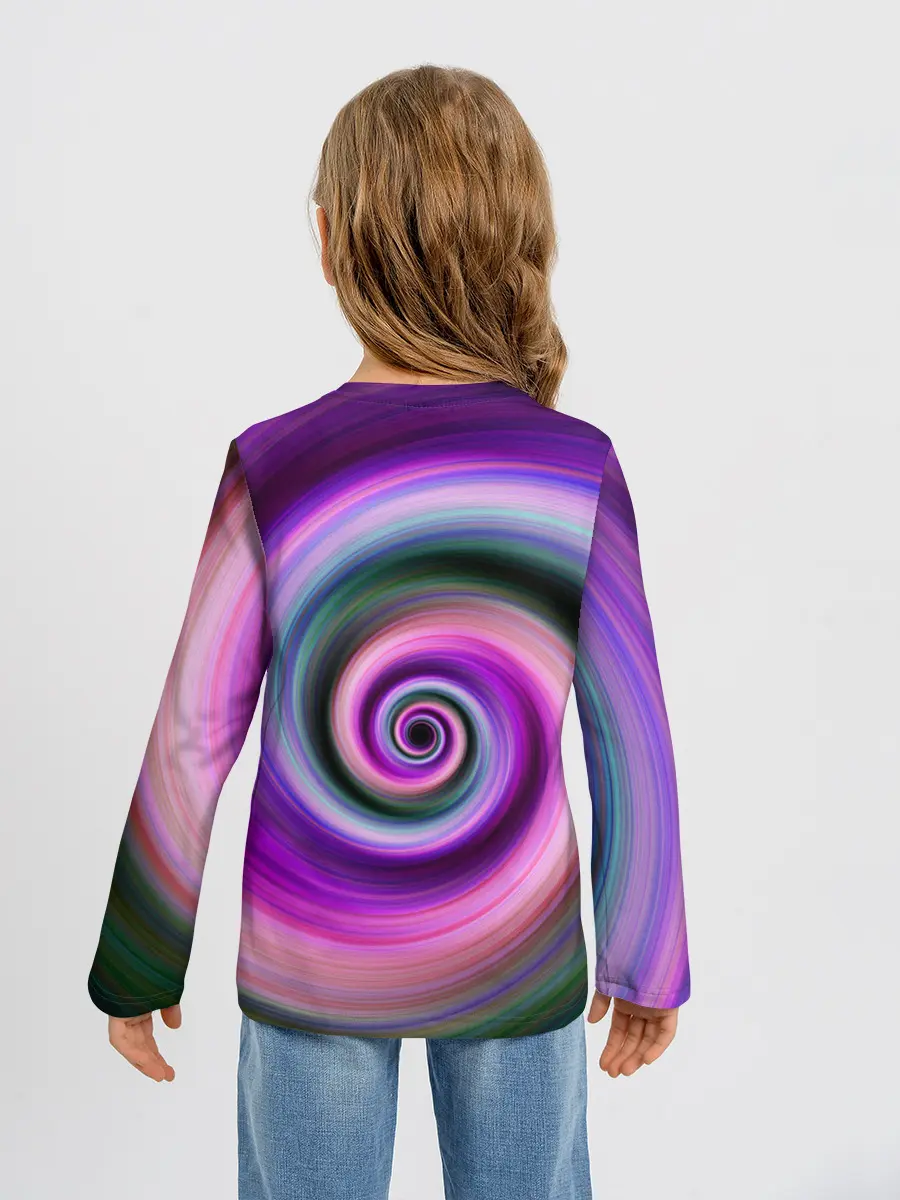 Детский лонгслив / Вихрь Красок