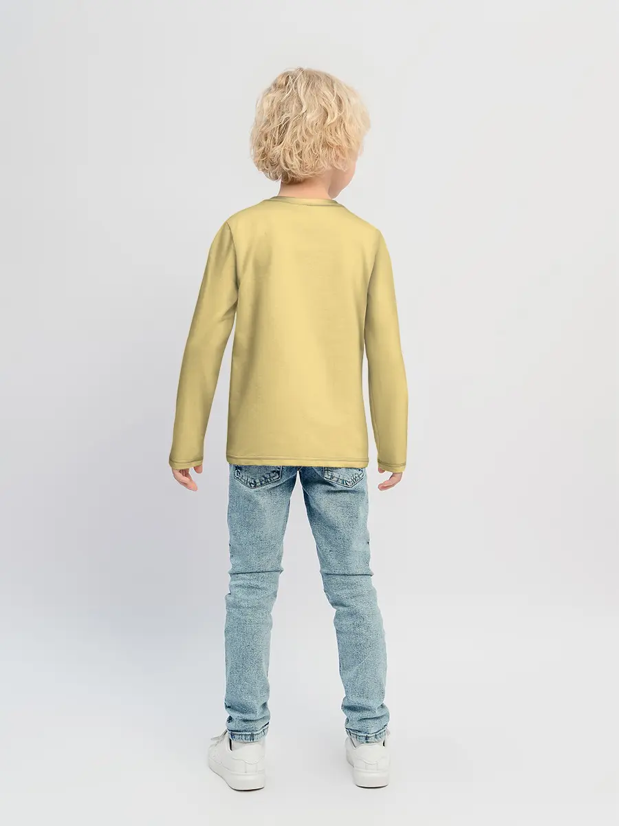 Детский лонгслив / Соник с книжкой