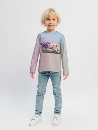 Детский лонгслив / Sonic racer